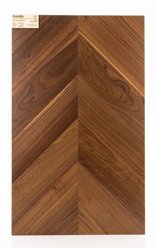 Инженерная доска Karelia Орех Harmonic CV