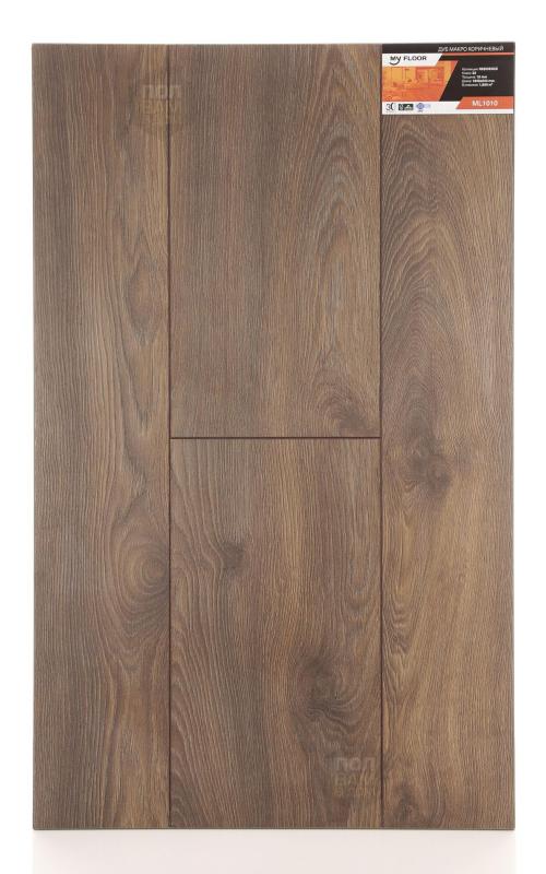 Ламинат My Floor Дуб Макро коричневый ML1010