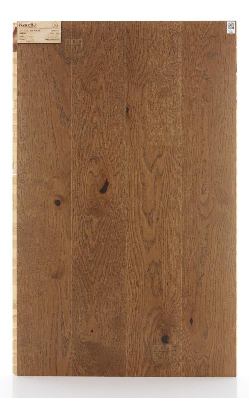 Паркетная доска Karelia Дуб 4 Story 138 BURNT SIENNA